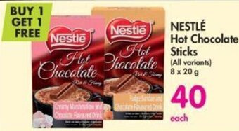 Makro NESTLÉ Hot Chocolate Sticks offer