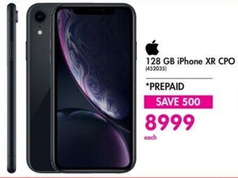 Makro 128 GB iPhone XR CPO offer