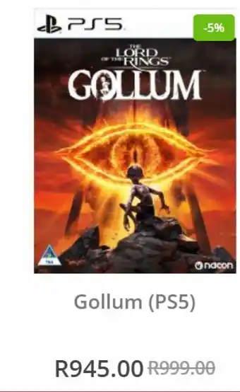 BT Games Gollum (ps5) offer