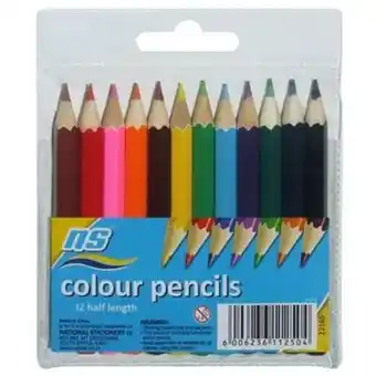 West Pack Lifestyle Ns colour pencils 12's half offer