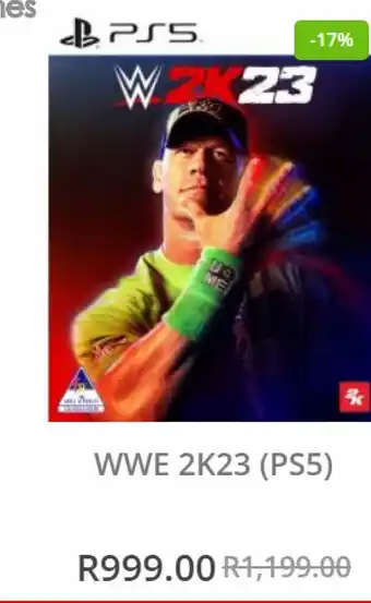 BT Games Wwe 2k23 (ps5) offer