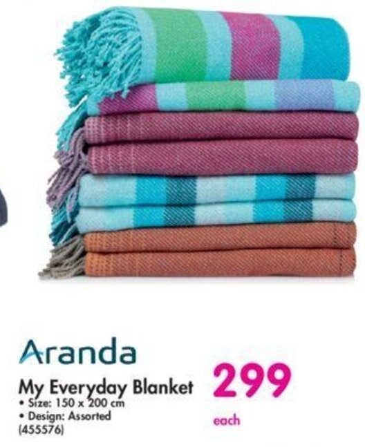 Aranda My Everyday Blanket offer at Makro