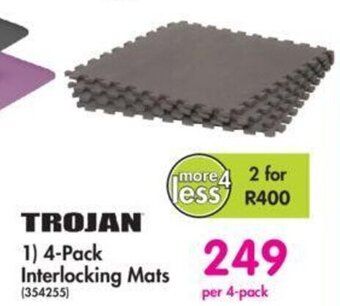 Makro TROJAN 4-Pack Interlocking Mats offer