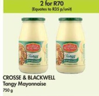 Makro CROSSE & BLACKWELL Tangy Mayonnaise 750g offer