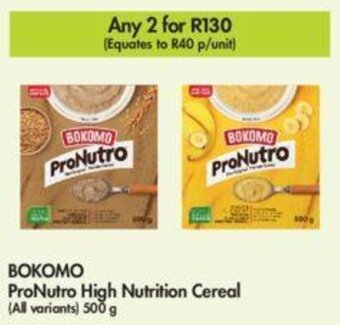 Makro BOKOMO ProNutro High Nutrition Cereal offer