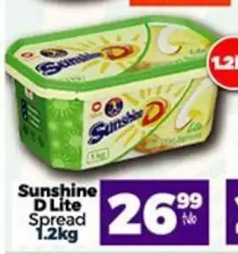 Take 'n Pay Sunshine D Lite Spread 1,2kg offer