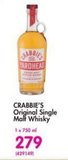Makro CRABBIE'S Original Single Malt Whisky offer