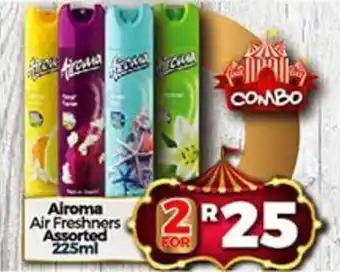 Airoma Air Freshners Assorted 225ml