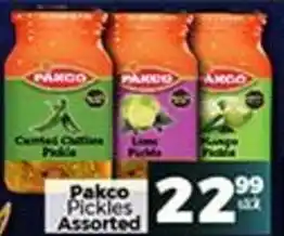 Take 'n Pay Packo Pickles Assorted offer