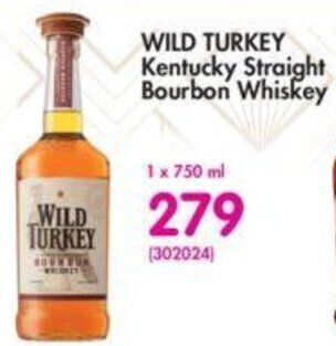 WILD TURKEY Kentucky Straight Bourbon Whiskey