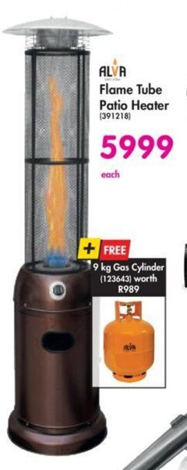 Makro ALVA Flame Tube Patio Heater offer