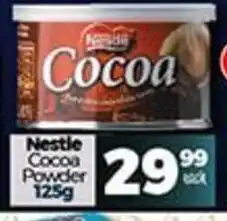 Take 'n Pay Nestle Cocoa Powder 125g offer