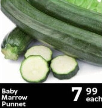 Oxford Freshmarket Baby Marrow Punnet offer