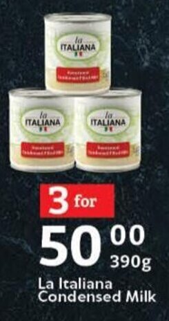 Oxford Freshmarket La Italiana Condensed Milk offer