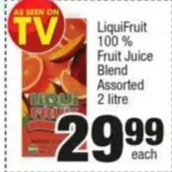 Spar LiquiFruit 100% 2 litre offer