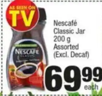 Spar Nescafé Classic Jar 200g offer