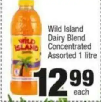 Wild Islands Dairy Blend Concentrated Assorted 1 litre