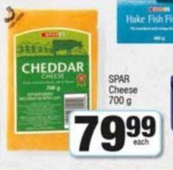 Spar Spar Cheese 700g offer