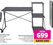 Game Riva levels study desk offer
