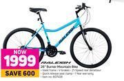 Game Raleigh 26 burner mountain bike offer