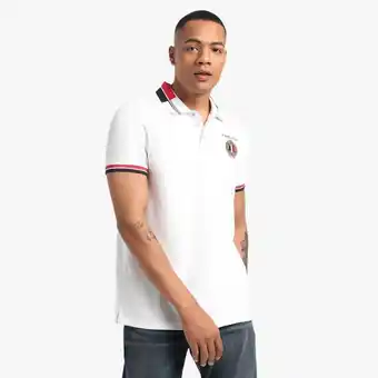 Fabiani Tipped collar polo offer