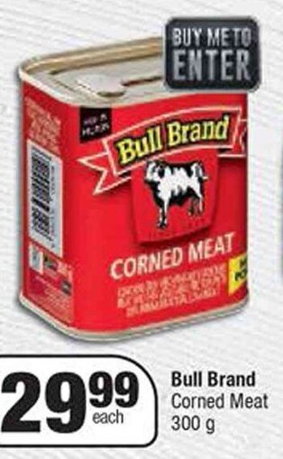 Spar Bull Brand Corned Meat 300 g offer