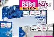 Game Samsung 58 uhd 4k tv cu7000 offer