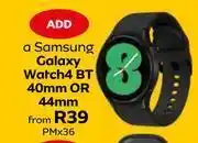 MTN Samsung galaxy watch4 bt 40mm or 44mm offer