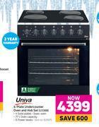 Game Univa 4 plate undercounter oven & hob set u336b offer
