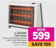 Game Logik 3 bar heater offer