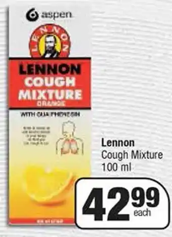 Lennon Cough Mixture 100 ml