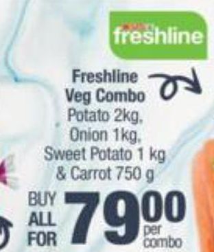 Spar Freshline veg combo offer
