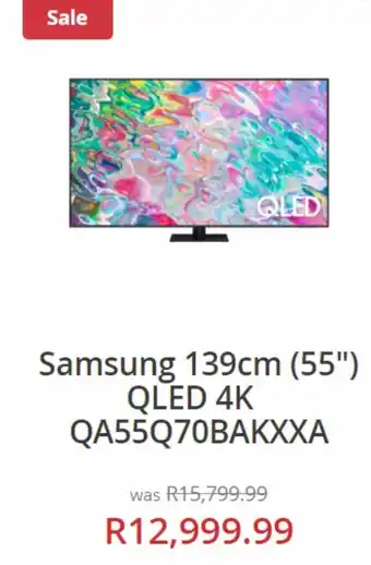 Hirsch's Samsung 139cm 55'' qled 4k offer