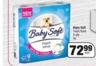 Spar Toilet paper baby soft offer