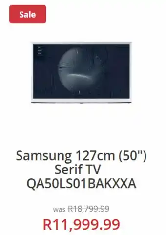 Hirsch's Samsung 127cm 50'' serif tv offer