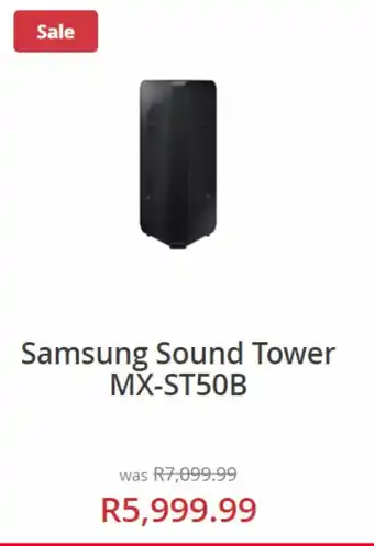 Hirsch's Samsung sound tower offer