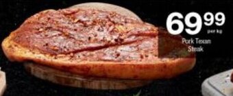 Checkers Pork Texan Steak offer