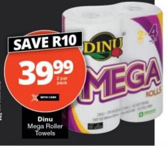 Checkers Dinu Mega Roller Towels offer