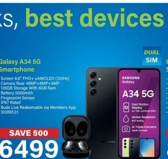 Incredible Connection Samsung galaxy a34 5g offer