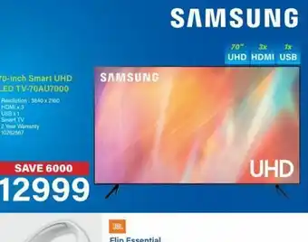 Incredible Connection Smart tv samsung offer