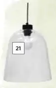 Dh large glass dome pendant light
