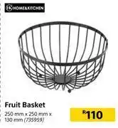 Builders Warehouse Home & kitchen fruit basket 250mm x 250mm x 130mm offer
