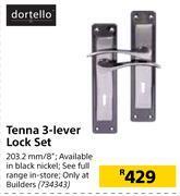 Builders Warehouse Dortello tenna 3 lever lock set offer