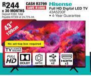 OK Furniture Hisense 43 (109cm) full hd digital led tv 43a5200f offer