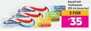 Game Aquafresh toothpaste assorted-for 3 x 100ml offer