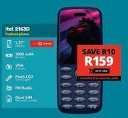 Checkers Itel 2163d feature phone offer
