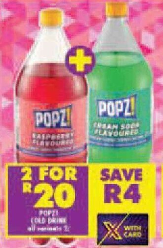 Shoprite POPZ! Cold Drink offer
