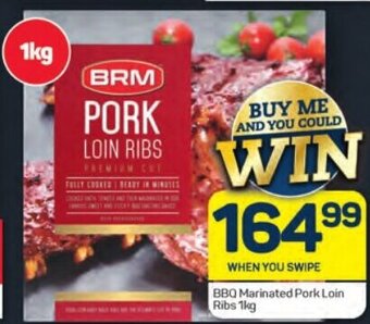 Pick n Pay BBQ Marinated Pork Loin Ribs 1kg offer