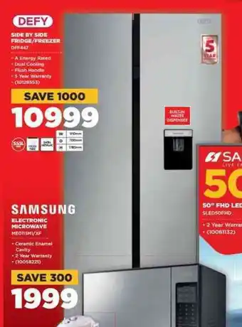 HiFi Corp Side by Side Fridge/Freezer offer