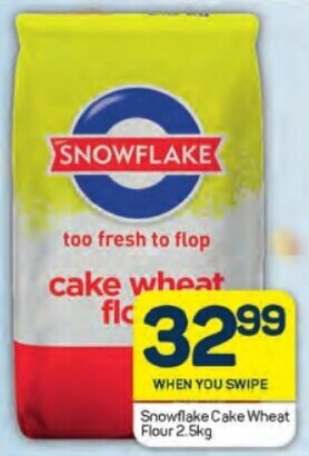 Pick n Pay Snowflake Cake Wheat Flour 2.5kg offer